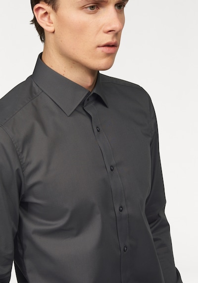 Bruno Banani Business Shirt in Dark grey, Item view