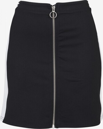 Urban Classics Skirt in Black: front