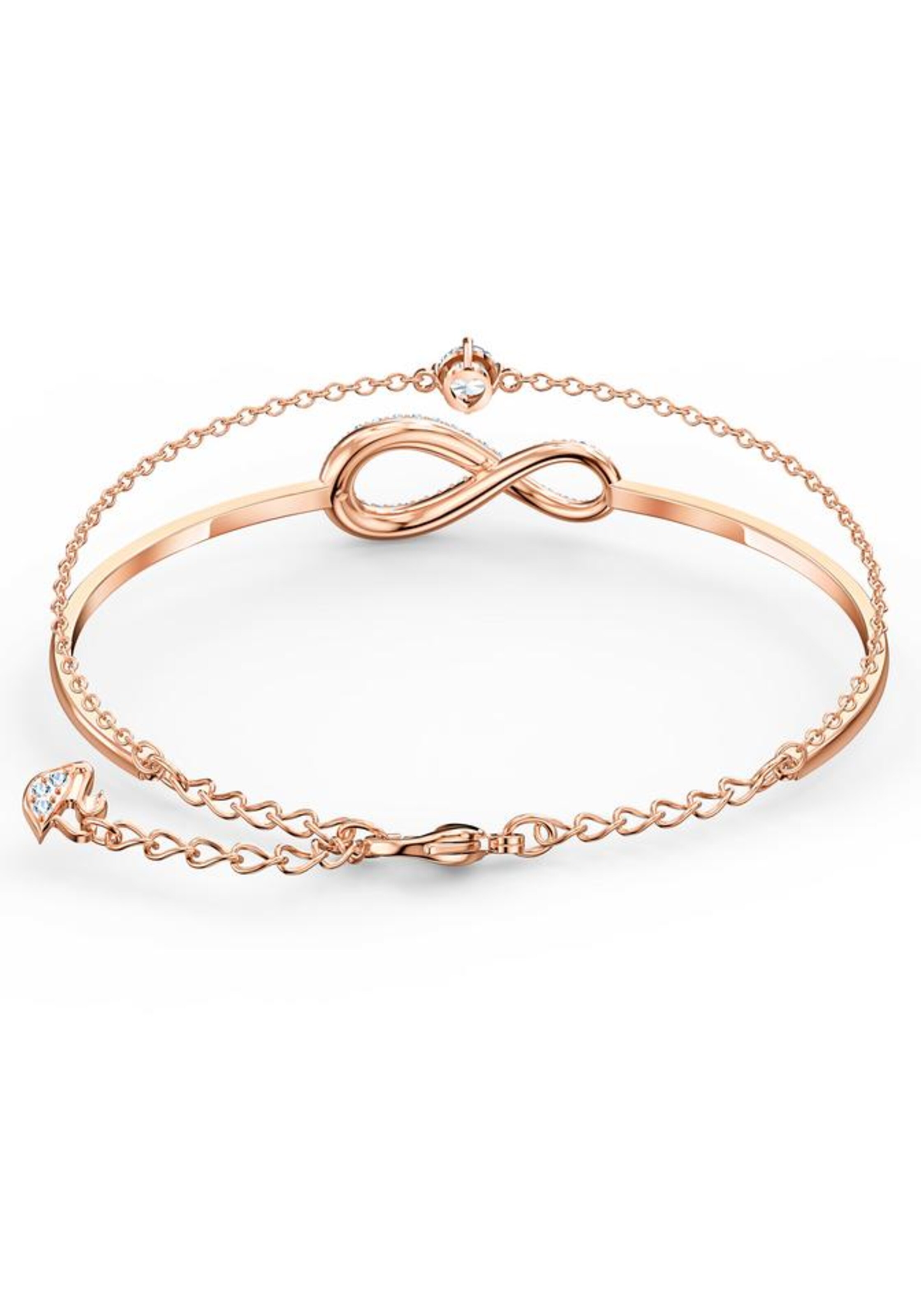 Swarovski Karkötő 'Infinity' - arany