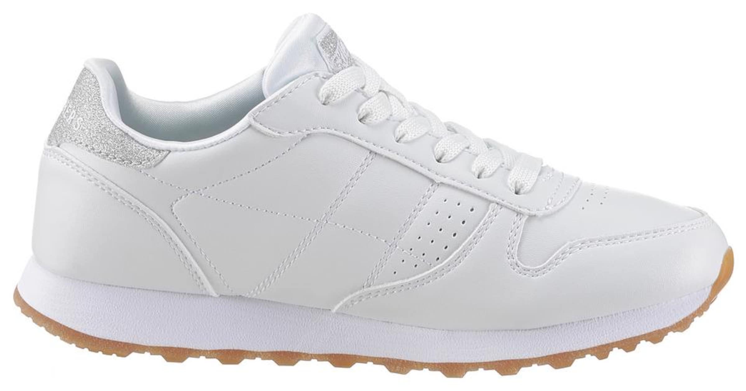 SKECHERS Platform trainers in White