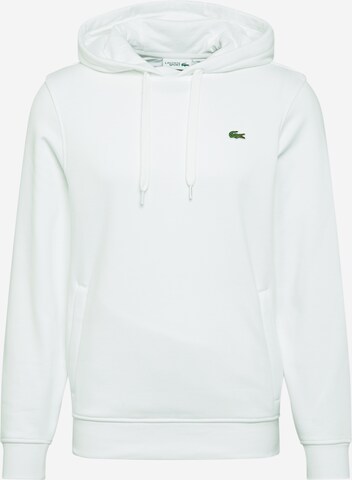 LACOSTE - Sudadera en blanco: frente