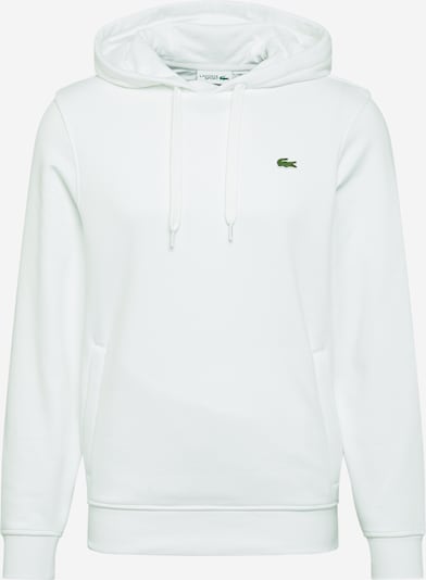 LACOSTE Sweat-shirt en vert / blanc, Vue avec produit