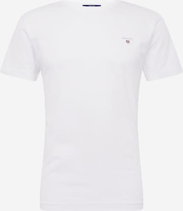 T-Shirt GANT en blanc : devant