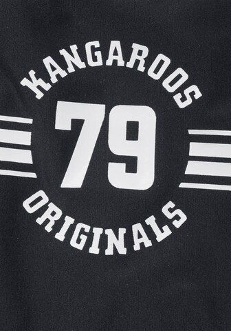 KangaROOS T-Shirt Tankini 'Sporty' in Schwarz
