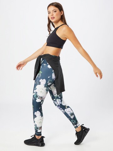 ENDURANCE Skinny Sportbroek 'Summer' in Blauw