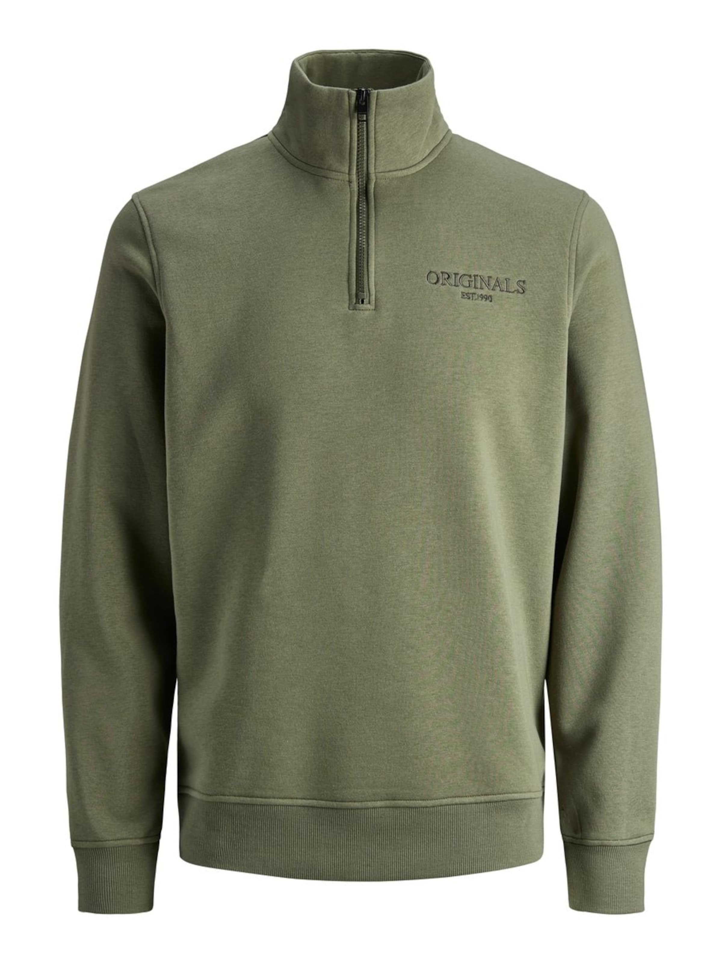 JACK & JONES - Sweatshirt in de kleur Kaki