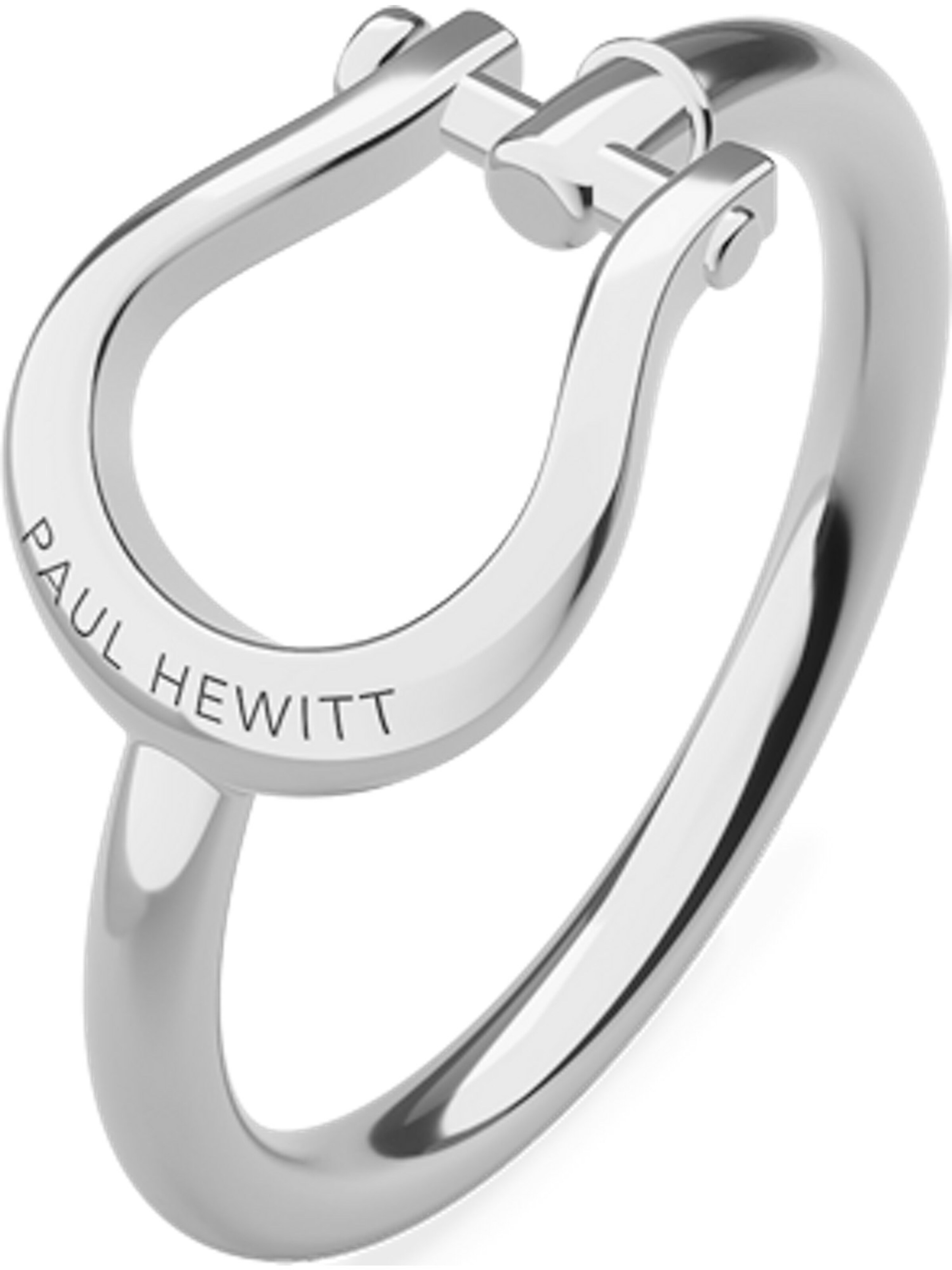 Paul Hewitt Ring in Silver: front
