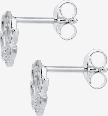 ELLI Earrings 'Lotusblume' in Silver