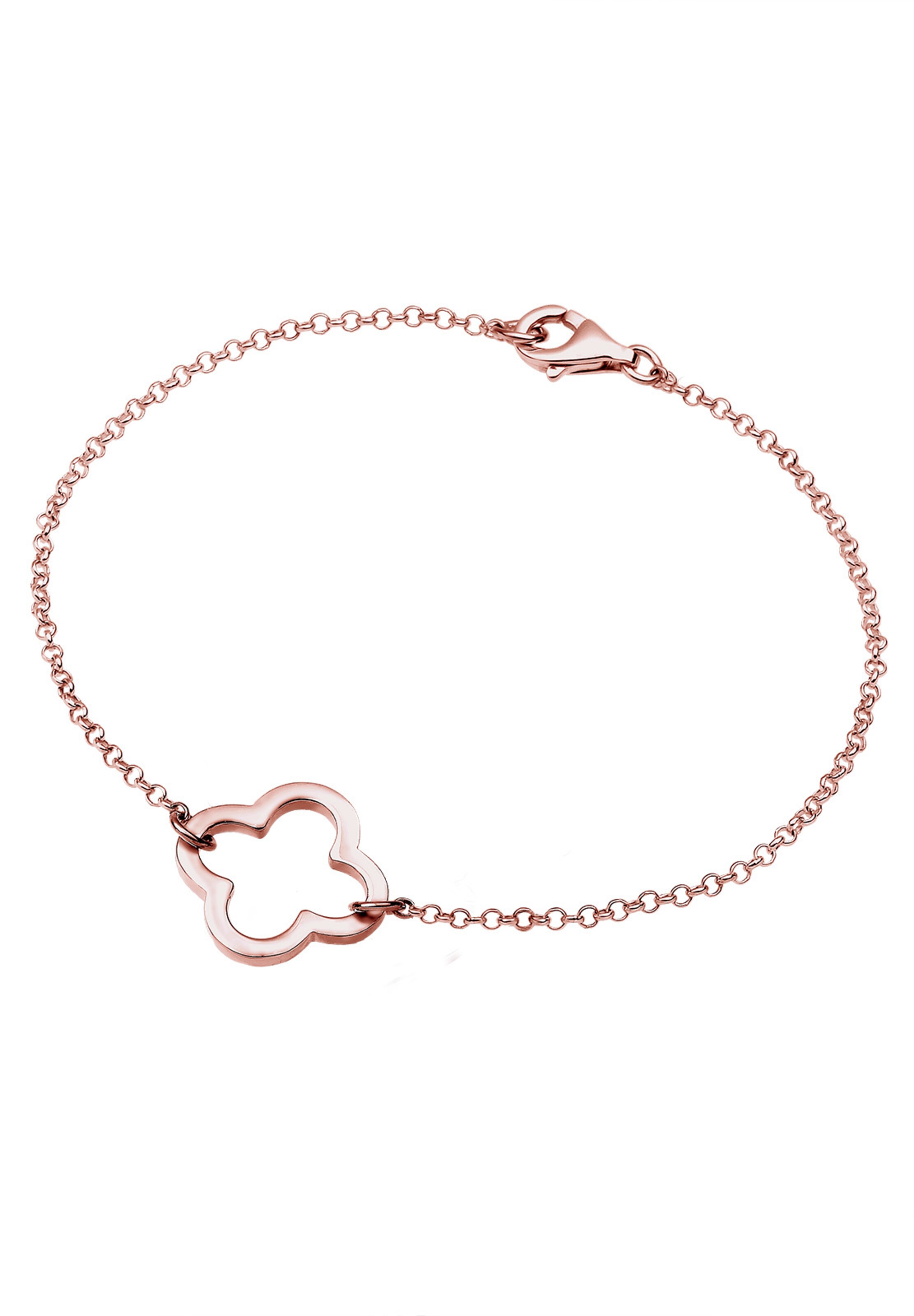 ELLI Armband 'Kleeblatt' in Gold