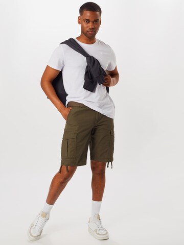 JACK & JONES - regular Pantalón cargo 'Charlie' en verde