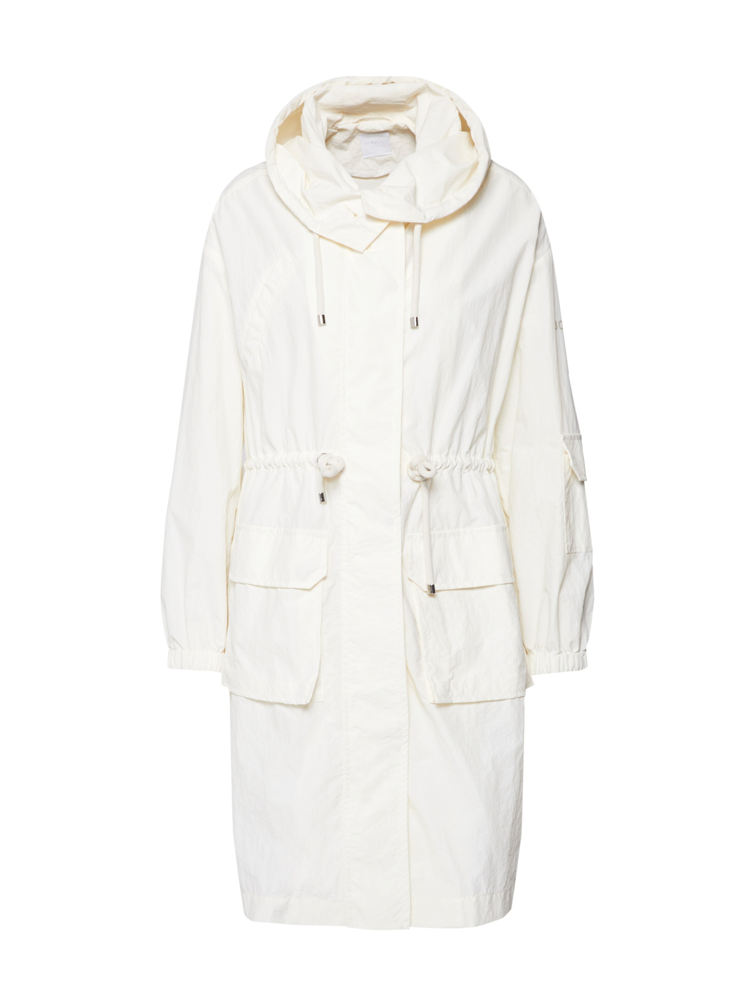 BOSS - Tussenmantel 'Oluce' in de kleur Wit