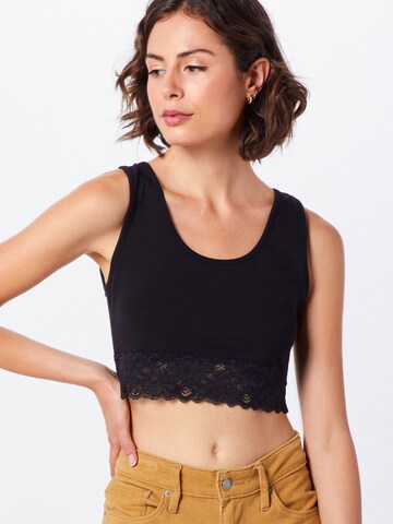 ABOUT YOU Top 'Lotte' in Schwarz: predná strana