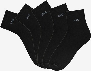 H.I.S Socks in Black: front