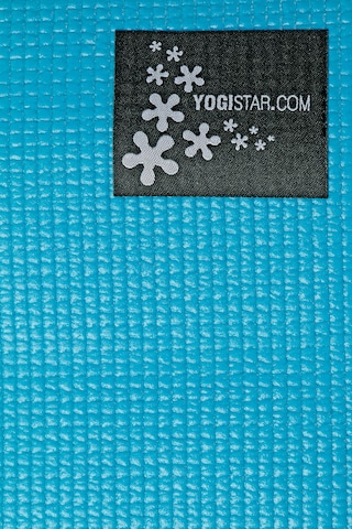 YOGISTAR.COM Mat '183 cm x 61 cm x 4 mm' in Blue