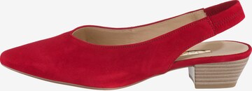 GABOR Slingpumps in Rood