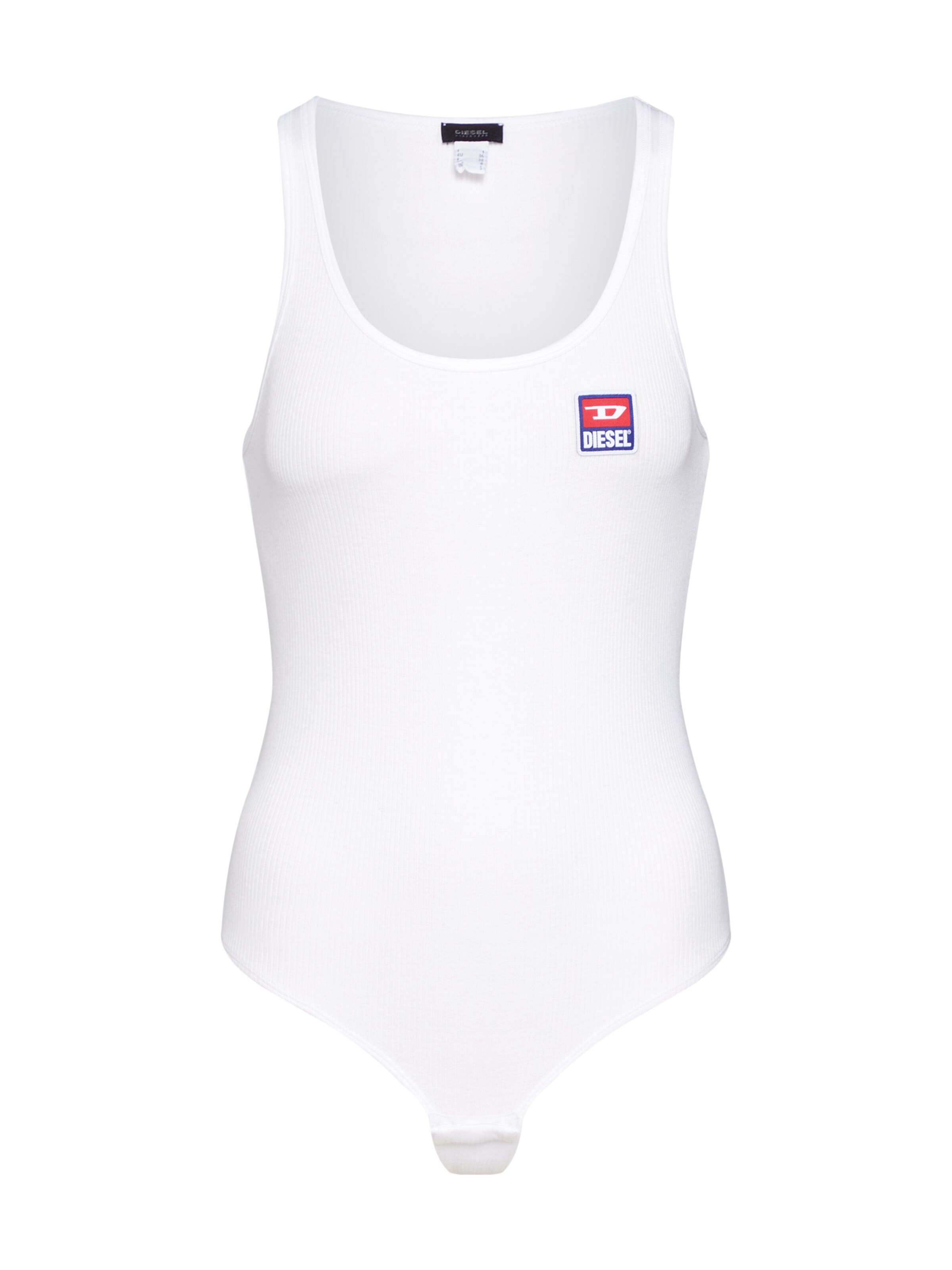 DIESEL - Body 'UFBY-BODYTANK-C UW Body' in de kleur Wit