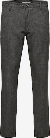 SELECTED HOMME Slim fit Chino Pants in Grey: front