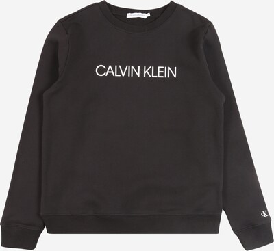 Calvin Klein Jeans Mikina - černá / bílá, Produkt