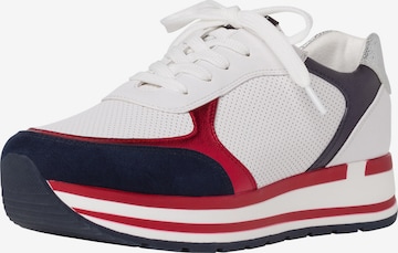 MARCO TOZZI Sneakers laag in Wit: voorkant