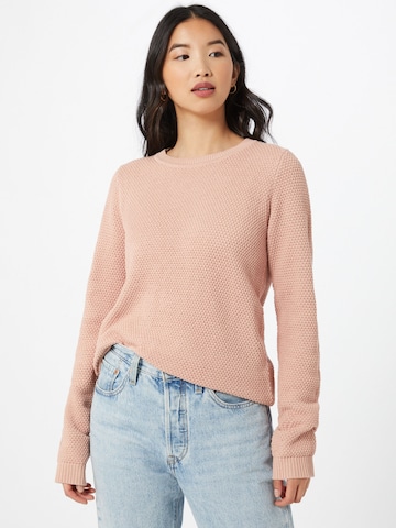 VILA Sweater 'VIChassa' in Pink: front