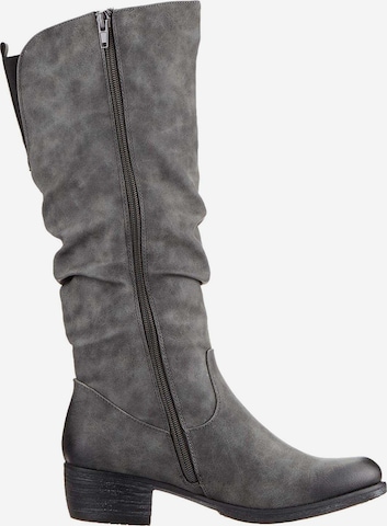 Bottes Rieker en gris