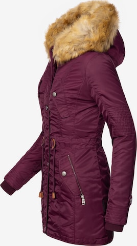 NAVAHOO Winter Parka 'La Viva' in Red