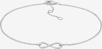 ELLI Fußschmuck Infinity Unendlichkeit in Silber: predná strana