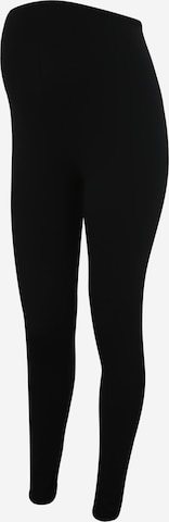 MAMALICIOUS Skinny Leggings in Black: front