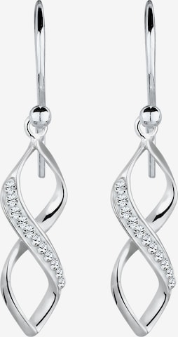 ELLI Earrings 'Infinity' in Silver: front