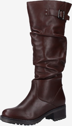 SANSIBAR Boots in Brown: front