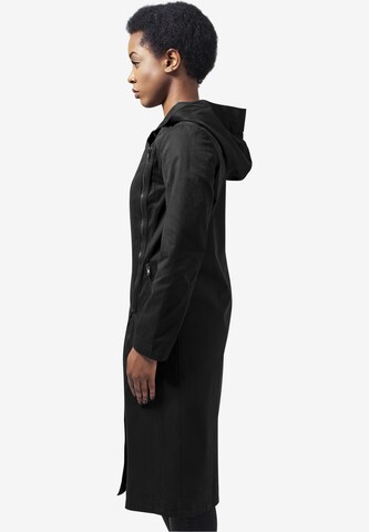 Urban Classics Between-Seasons Coat in Black