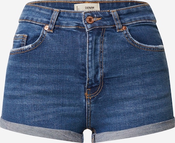 Tally Weijl - Skinny Vaquero 'Woven' en azul: frente