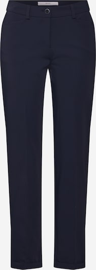 BRAX Pantalon à plis 'Maron' en bleu nuit, Vue avec produit