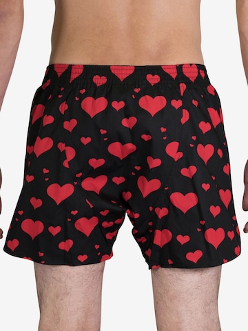 Boxers 'Herzen' Sugar Pine en noir