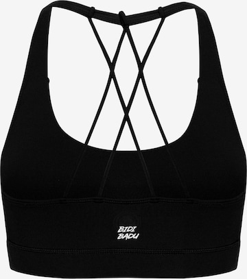 BIDI BADU Bustier Sport bh 'Letty' in Zwart