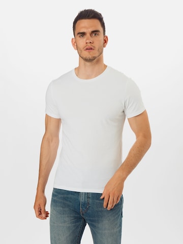 LEVI'S ® Тениска 'Slim 2Pk Crewneck' в синьо: отпред