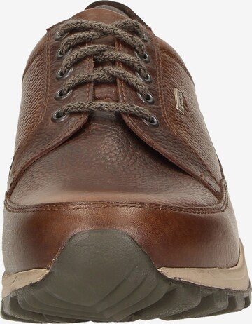 SIOUX Athletic Lace-Up Shoes 'Fabirio' in Brown