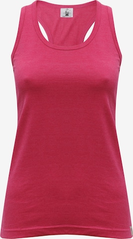 YOGISTAR.COM Sports Top 'Uni' in Pink: front