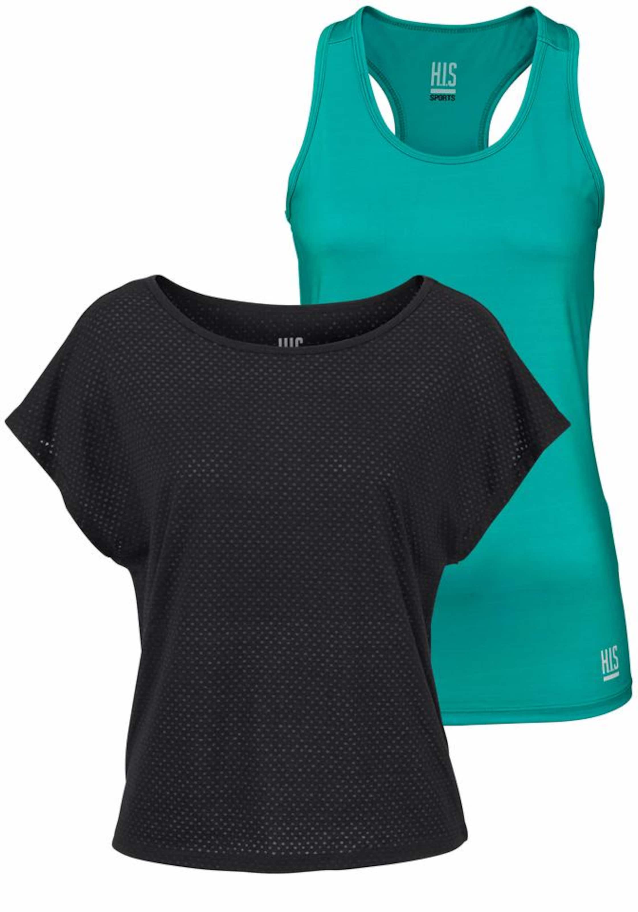 H.I.S Performance Shirt in Blue: front