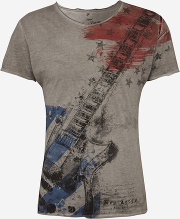 T-Shirt Key Largo en gris : devant