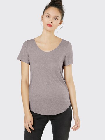 VERO MODA - Camiseta 'Lua' en gris: frente