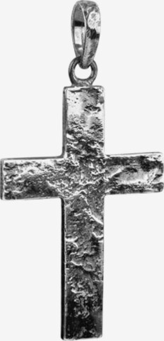 KUZZOI - Colgante 'Kreuz' en plata: frente