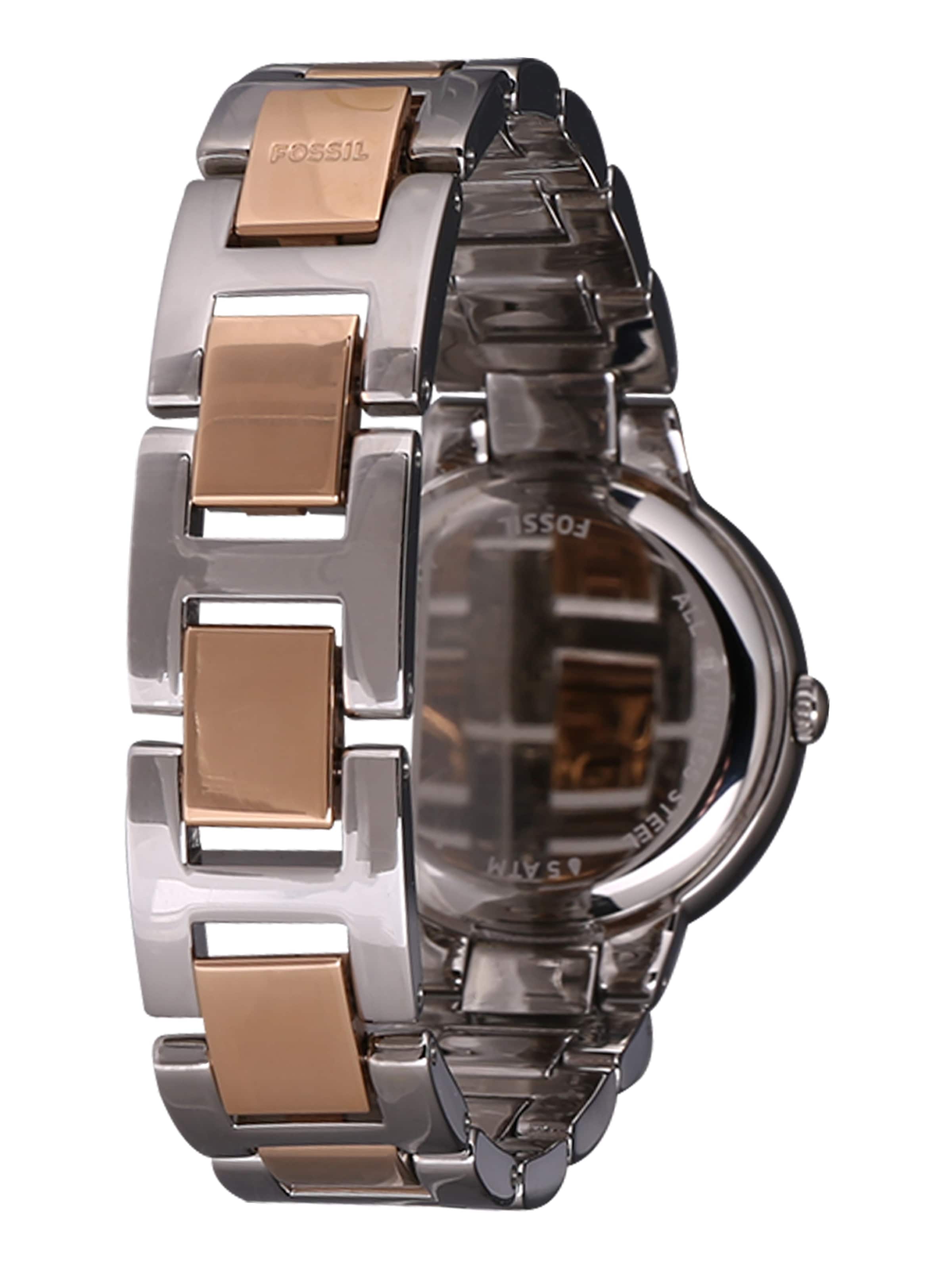 FOSSIL Analoog horloge 'Virginia ES3405' in Goud