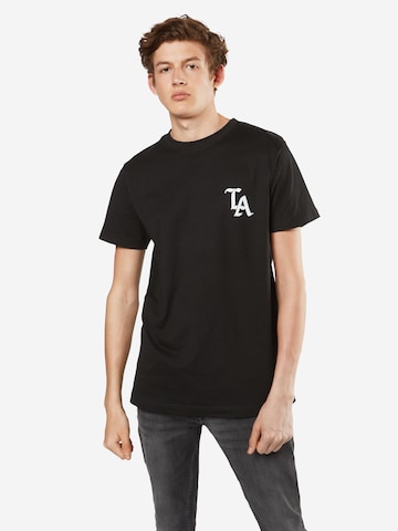 melns Mister Tee T-Krekls 'LA': no priekšpuses