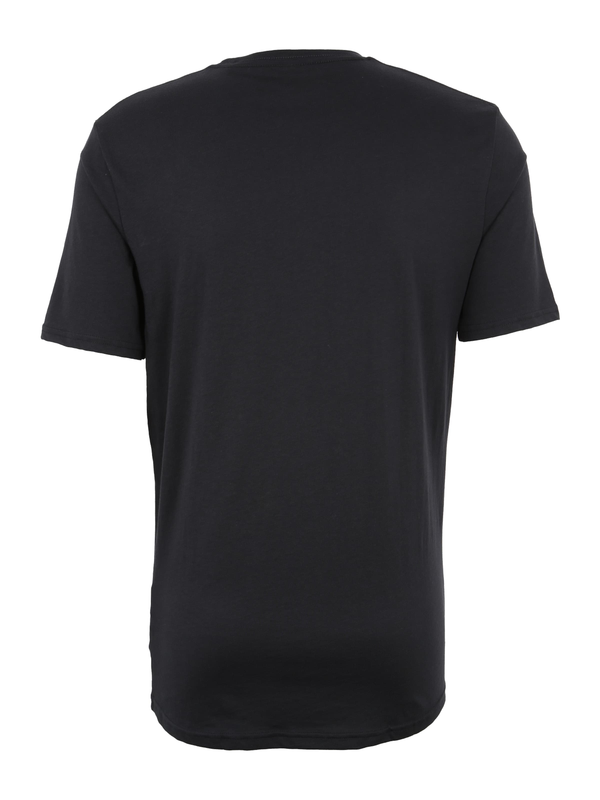UNDER ARMOUR Trainingsshirt 'GL Foundation' in Schwarz: Rückseite