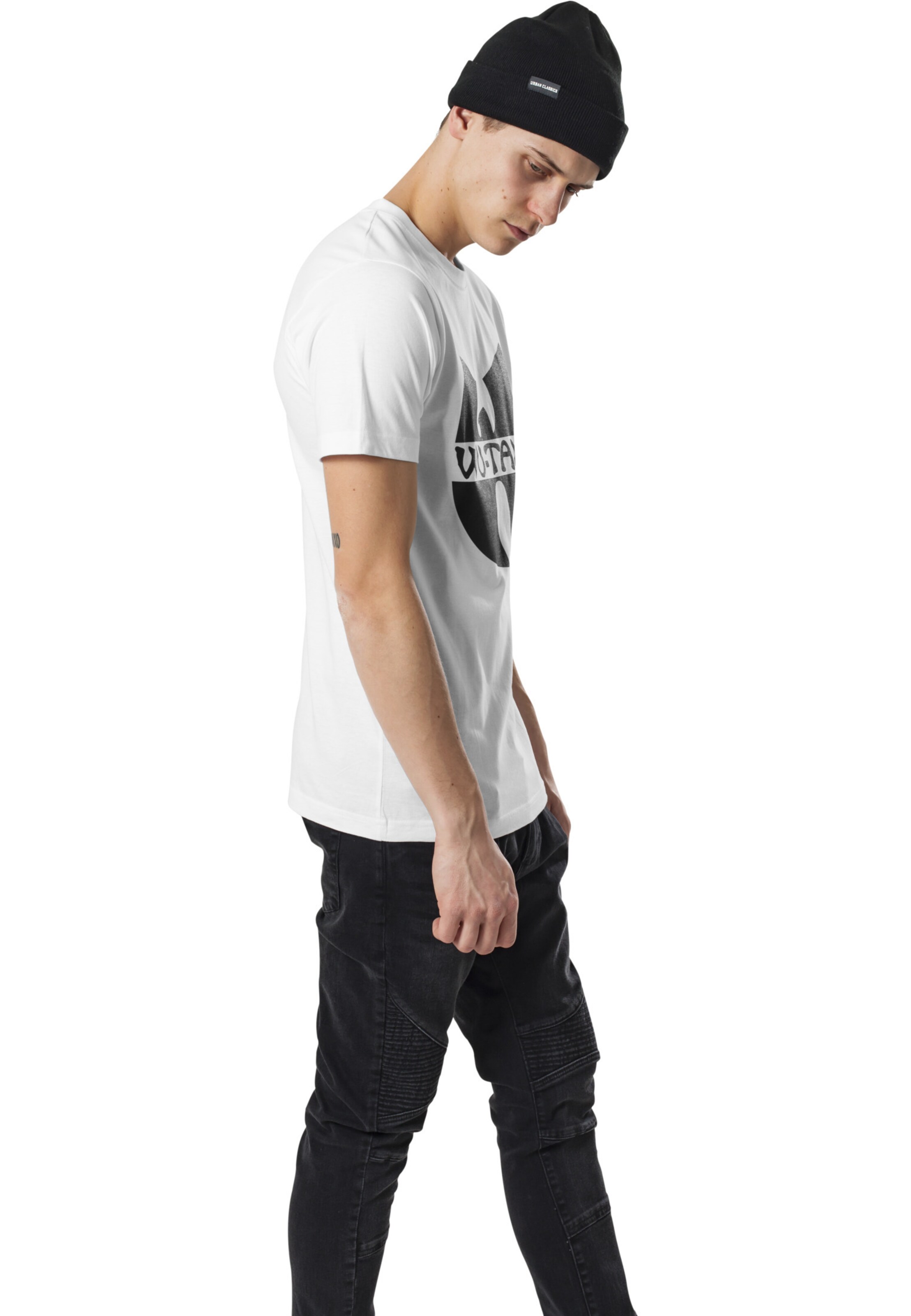 Maglietta 'Wu-Wear' di Mister Tee in bianco