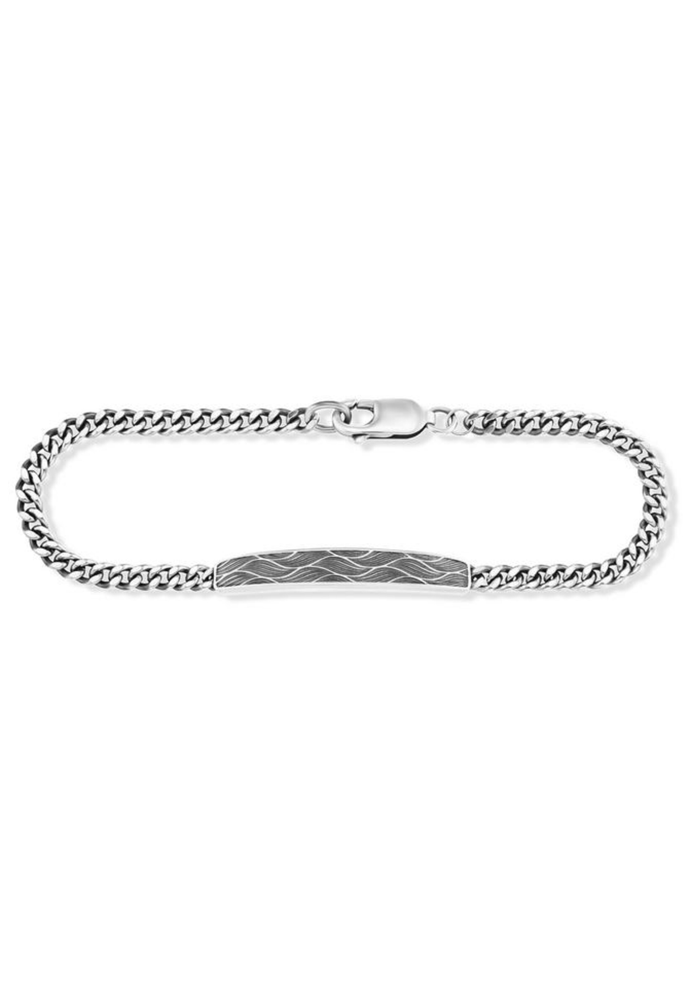 Bracelet caï en argent : devant