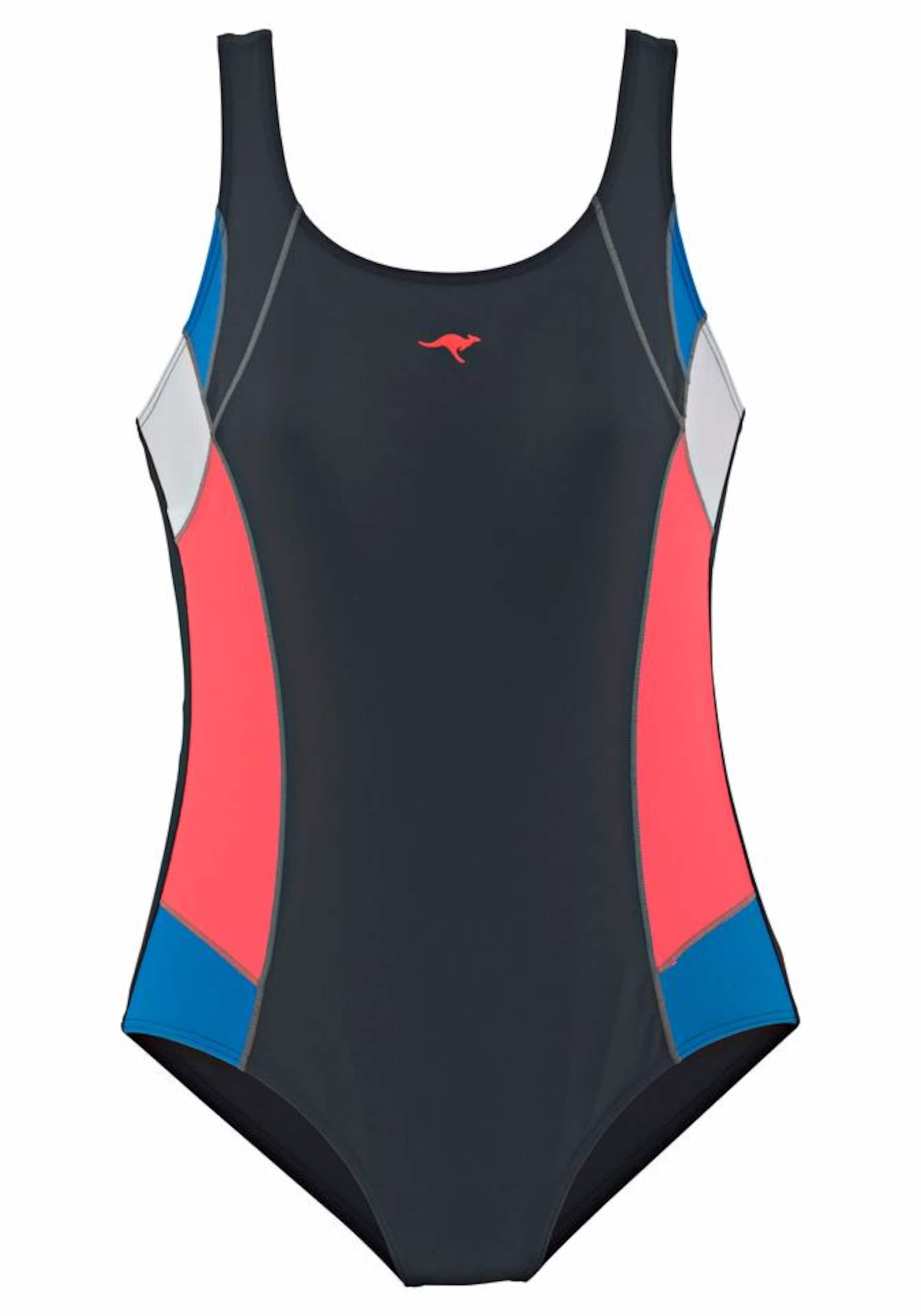 KangaROOS High neck Active Swimsuit in Blue