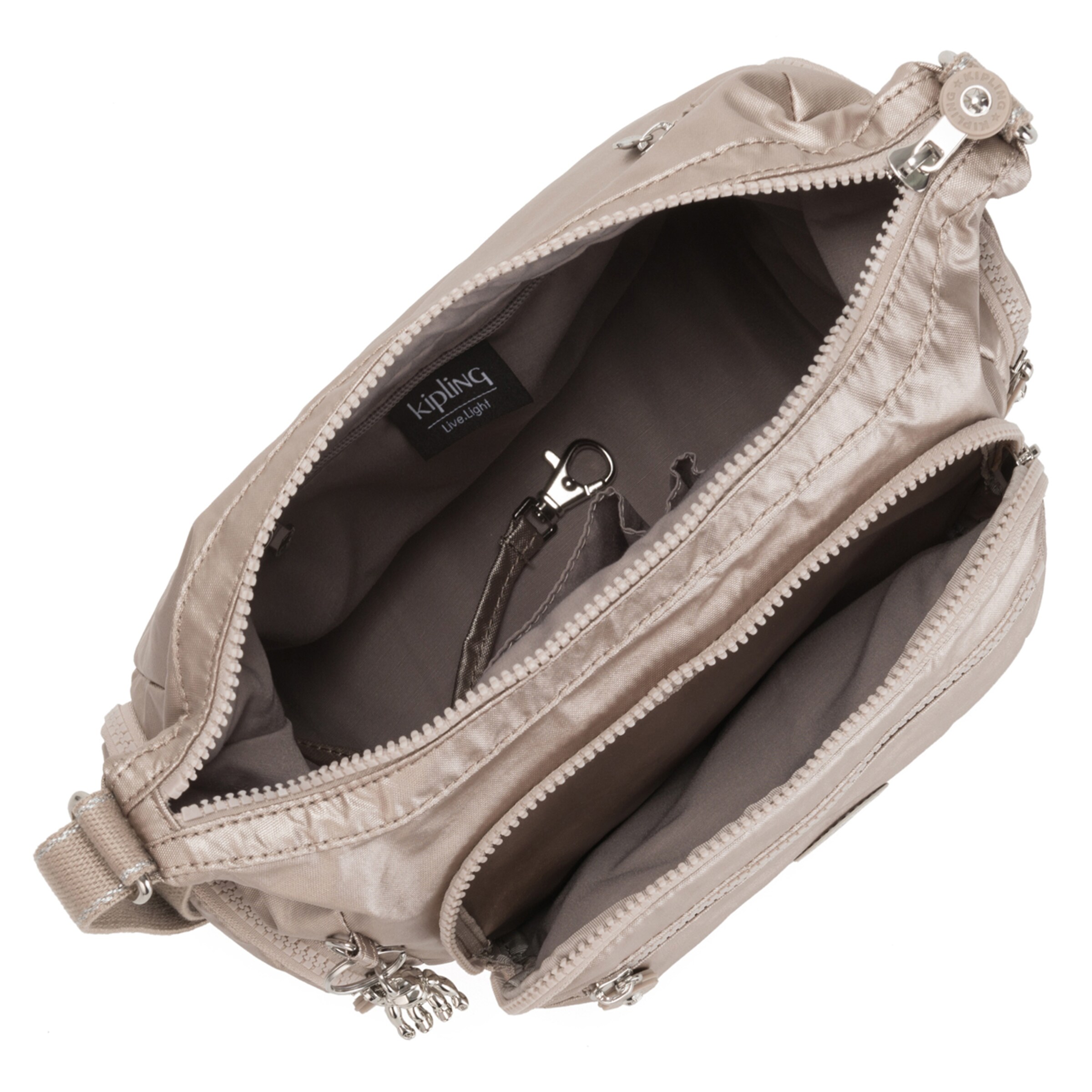 KIPLING Axelremsväska 'Gabbie' i brun