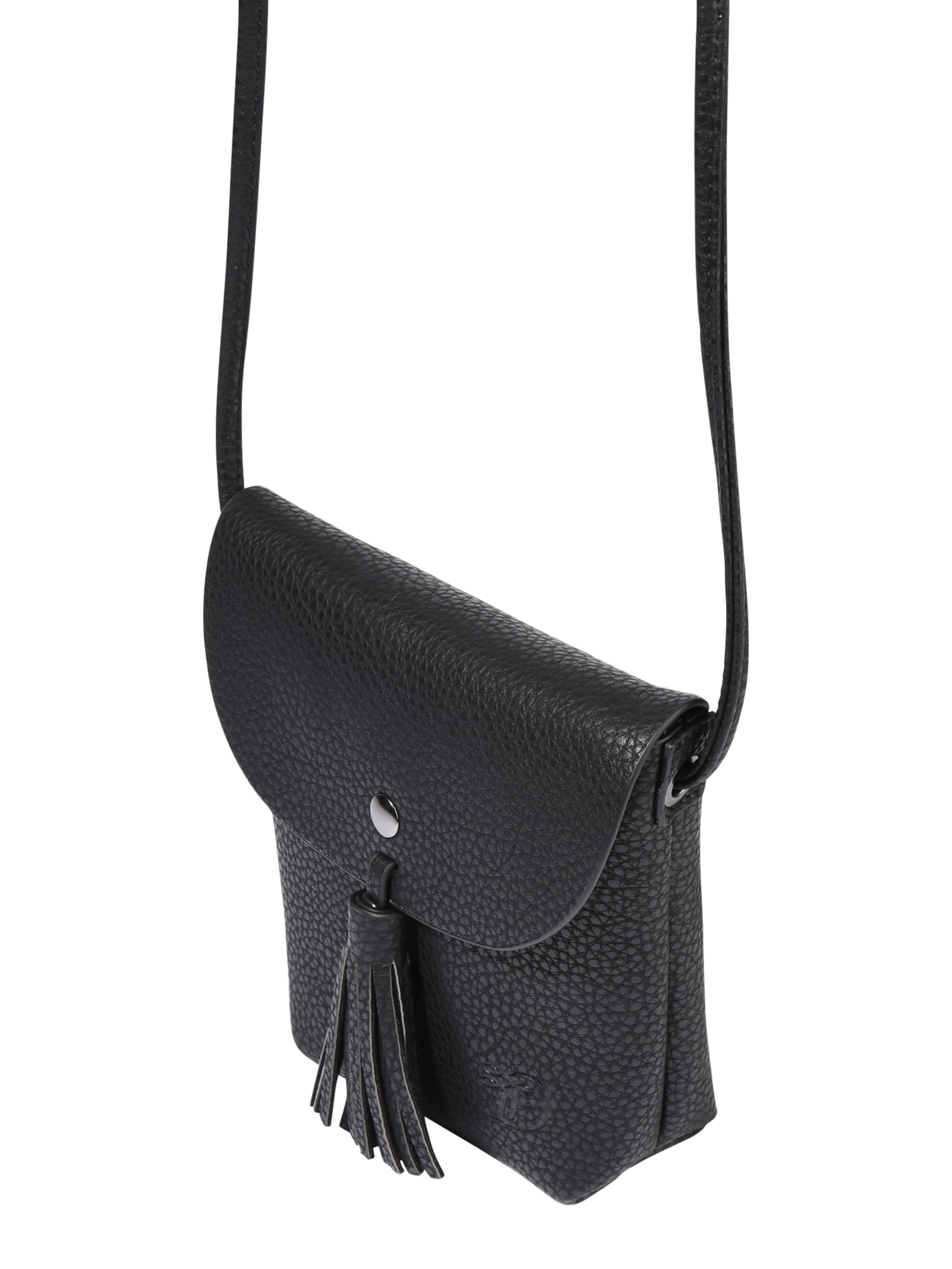 TOM TAILOR DENIM Taška cez rameno 'IDA' - Čierna: bočná strana